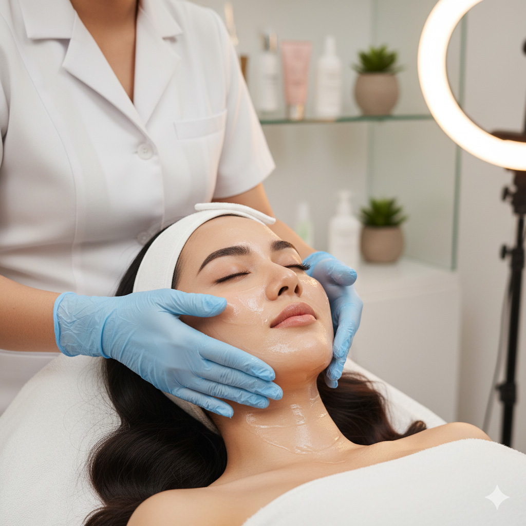 Hasil Facial Glowing